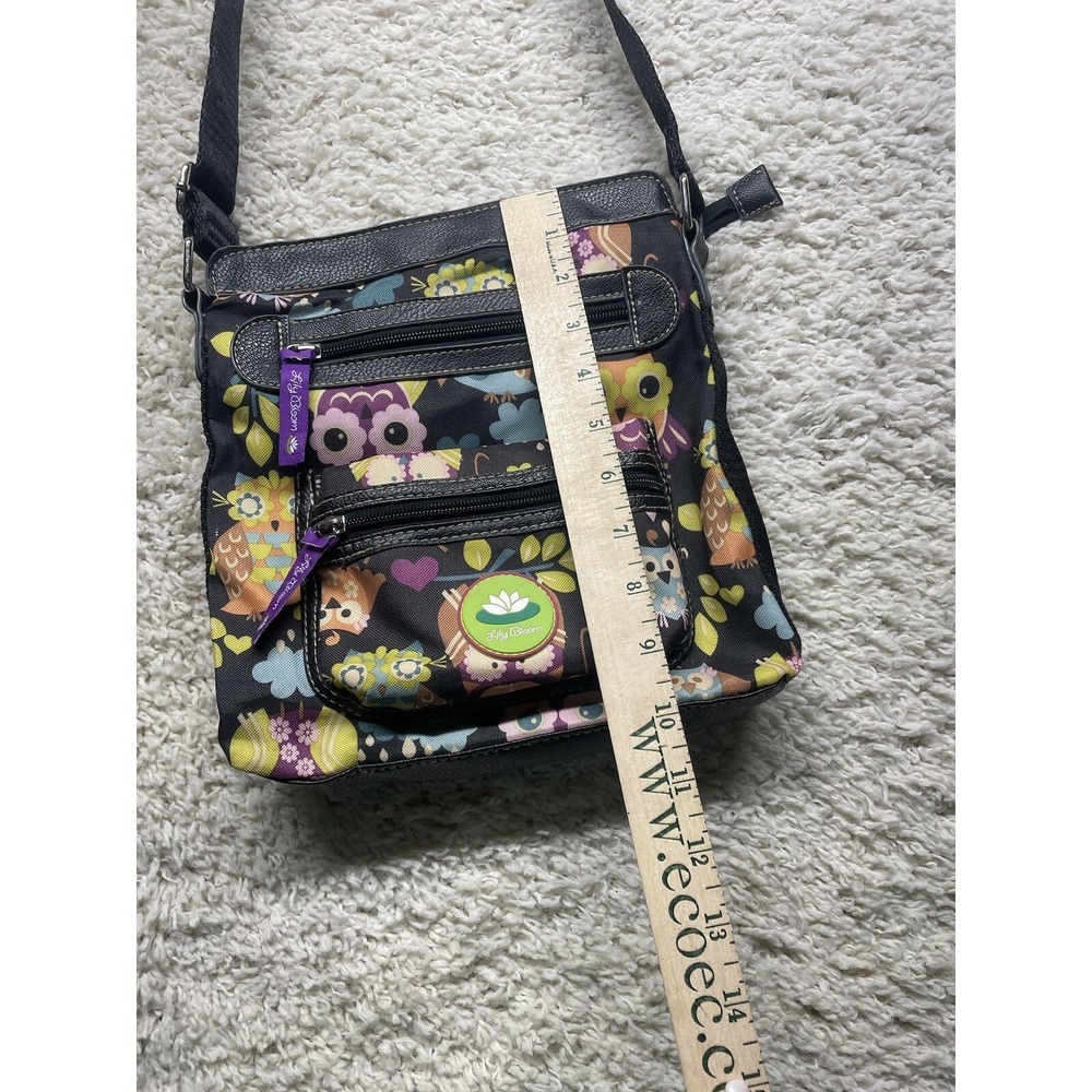 Lily Bloom Owl Crossbody Bag Purse EUC - Picture 5 of 11